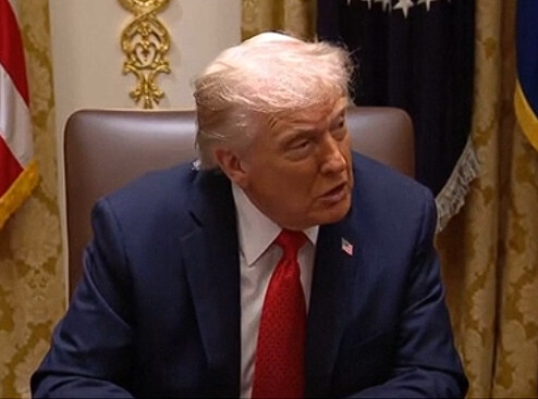 백악관 인근 총격 사건, 트럼프 &q...