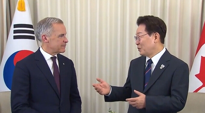 이재명 대통령, 카니 캐나다 총리와 정상회담…안보·투자 협력 강화 논의