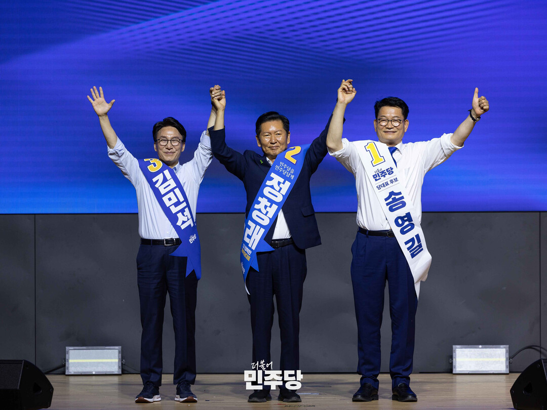 '정청래 텃밭' 충청서 이변…김민석, 303표 차로 신승 구도 열어